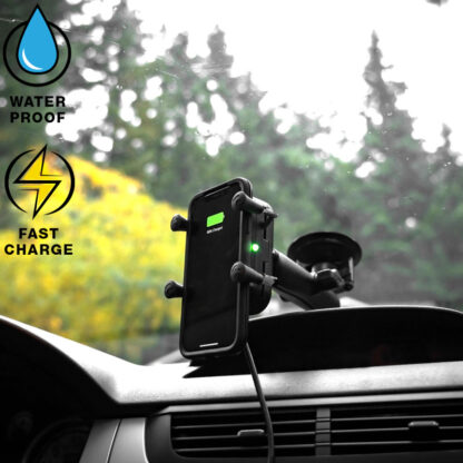RAM® Tough-Charge™ Waterproof Wireless Charging Suction Cup Mount - Bild 6