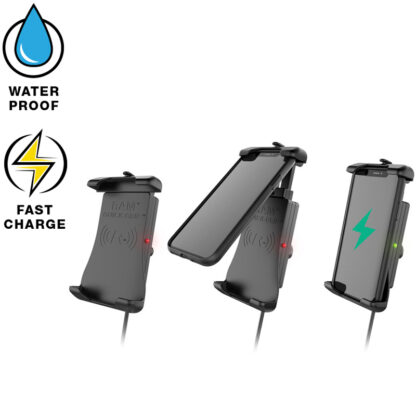 RAM® Quick-Grip™ Waterproof Wireless Charging Suction Cup Mount - Bild 2