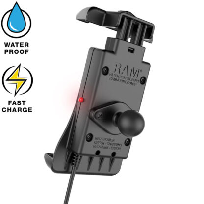 RAM® Quick-Grip™ Waterproof Wireless Charging Suction Cup Mount - Bild 4