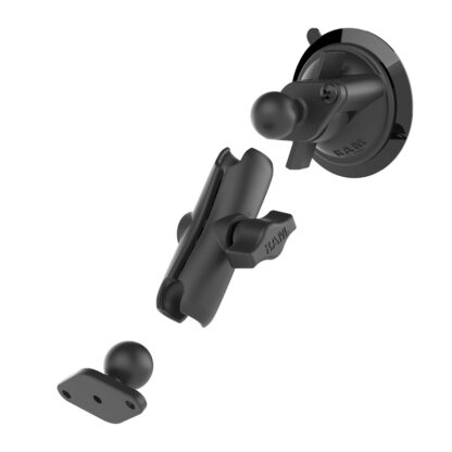 RAM® Twist-Lock™ Suction Cup Double Ball Mount - Bild 2