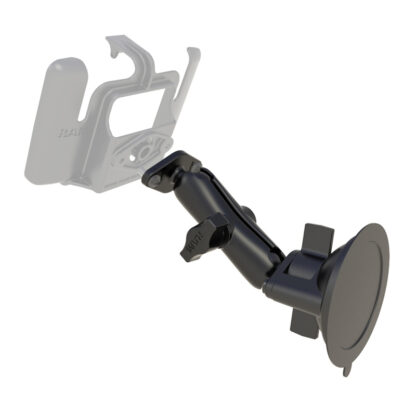 RAM® Twist-Lock™ Suction Cup Double Ball Mount - Bild 3