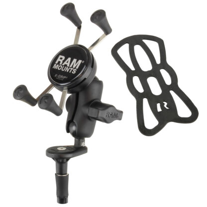 RAM® X-Grip® Phone Holder with Motorcycle Fork Stem Base - Bild 2