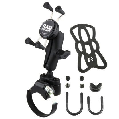 RAM® X-Grip® Phone Mount with ATV/UTV Rail Base - Bild 2