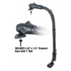 RAM® Transducer Mount with 18" Aluminum Rod and Diamond Base - Bild 2