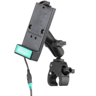GDS® Powered Phone Dock with RAM® Tough-Claw™ Small Clamp Mount