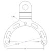 RAM® X-Grip® Phone Mount with Small Gas Tank Base - Bild 3