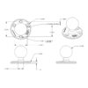 RAM® Large Round Plate with Ball - Bild 2