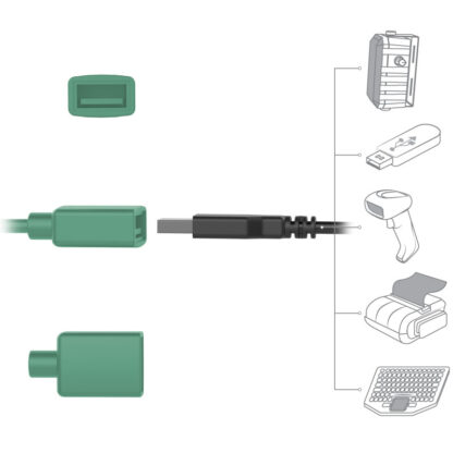 GDS® Cool-Dock™ + Single USB for Samsung Tab Active3 & 2 - Bild 5