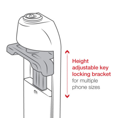 GDS® Locking Vehicle Phone Dock with mUSB for IntelliSkin® - Bild 4