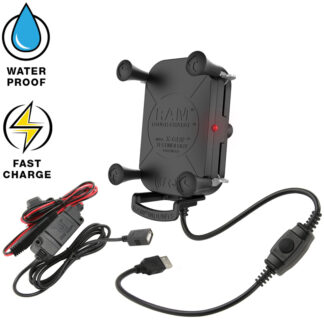 RAM® Tough-Charge™ Waterproof Wireless Charging Holder with Charger
