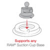 RAM® Portable Friction Dashboard Base - Bild 5