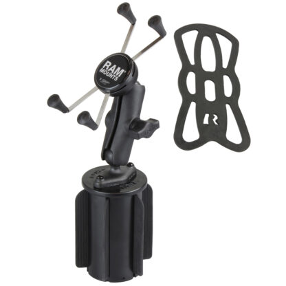 RAM® X-Grip® Large Phone Mount with RAM-A-CAN™ II Cup Holder Base - Bild 2