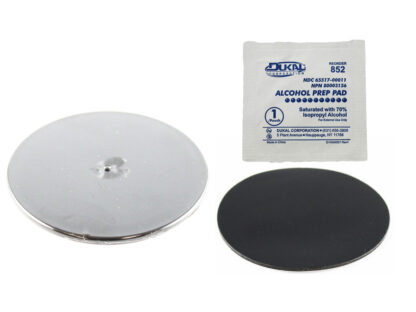 RAM® Clear 3" Adhesive Plate for Suction Cups