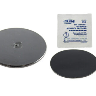 RAM® Black 3" Adhesive Plate for Suction Cups