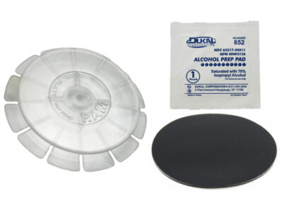 RAM® Clear Rose Adhesive Plate for Suction Cups