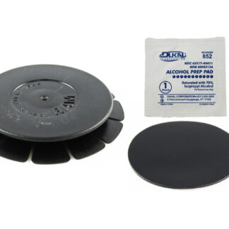 RAM® Black Rose Adhesive Plate for Suction Cups