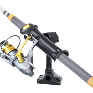 RAM® Tube Jr.™ Rod Holder with Bulkhead/Flat Surface Base