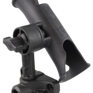 RAM® Tube Jr.™ Rod Holder with Bulkhead/Flat Surface Base