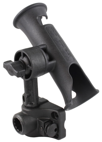 RAM® Tube Jr.™ Rod Holder with Bulkhead/Flat Surface Base