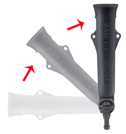 RAM® Tough-Tube™ Rod Holder with 2" Ratchet Spline Post Arm - Bild 2