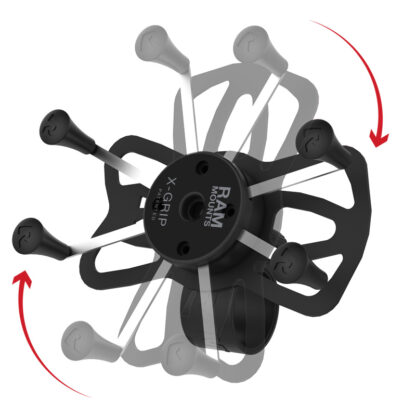 RAM® X-Grip® Large Phone Mount with RAM® Tough-Strap™ Handlebar Base - Bild 3