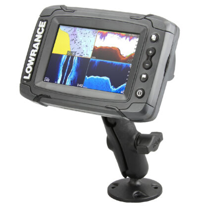 RAM® Composite Double Ball Mount for Lowrance Elite-5 & Elite-7 Ti