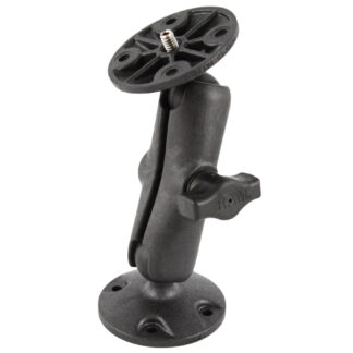 RAM® Composite Double Ball Mount with 1/4"-20 Male Thread