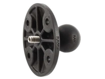 RAM® Ball Adapter with Composite Round Plate and 1/4"-20 Threaded Stud