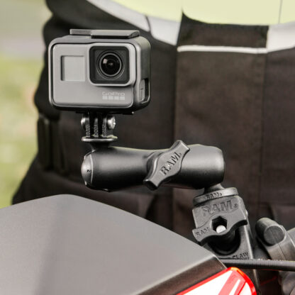 RAM® Tough-Claw™ Double Ball Mount with Universal Action Camera Adapter - Bild 5