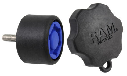 RAM® Pin-Lock™ 6-Pin Security Knob for D & E Size Socket Arms