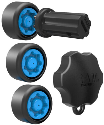 RAM® Pin-Lock™ Security Kit for Single Swing Arms and Gimbal Brackets - Bild 2