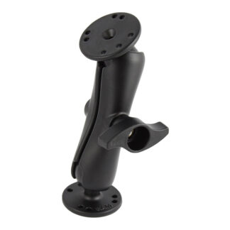 RAM® Double Ball Mount with Metal Knob - C Size Medium