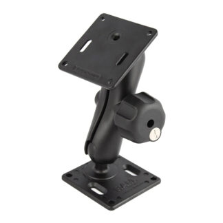 RAM® Double 75x75mm VESA Mount with Key Lock Knob - Medium