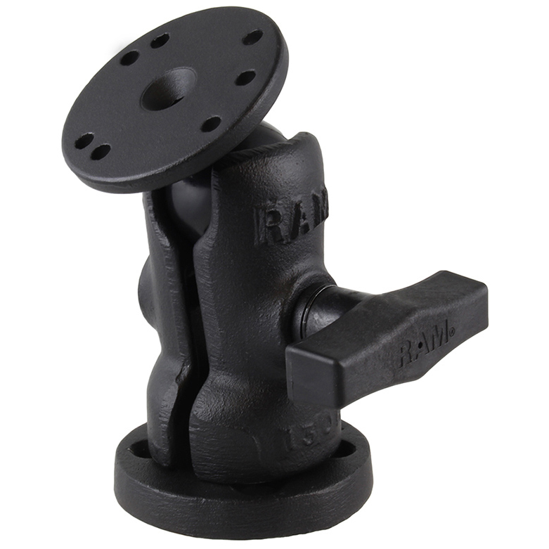 RAM® Single Ball & Socket Mount with Octagon Swivel Base