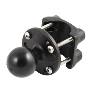 RAM® Half Rail Clamp Ball Base for 1"-1.25" Rails