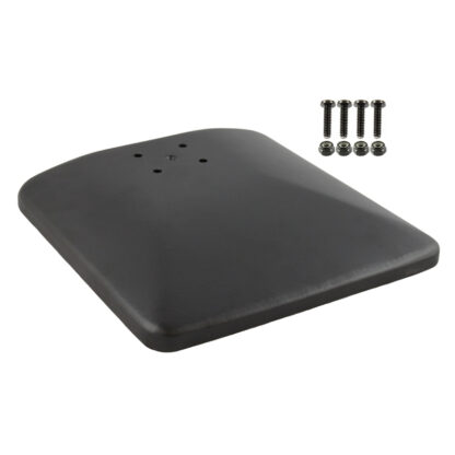 RAM® 9" x 9" Aluminum Weighted Base with AMPS Hole Pattern