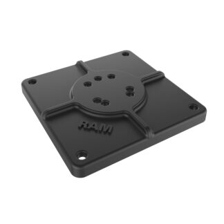 RAM® 6" x 6" Flat Base with AMPS Hole Pattern