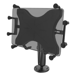 RAM® X-Grip® Drill-Down Double Ball Mount for 9"-10" Tablets