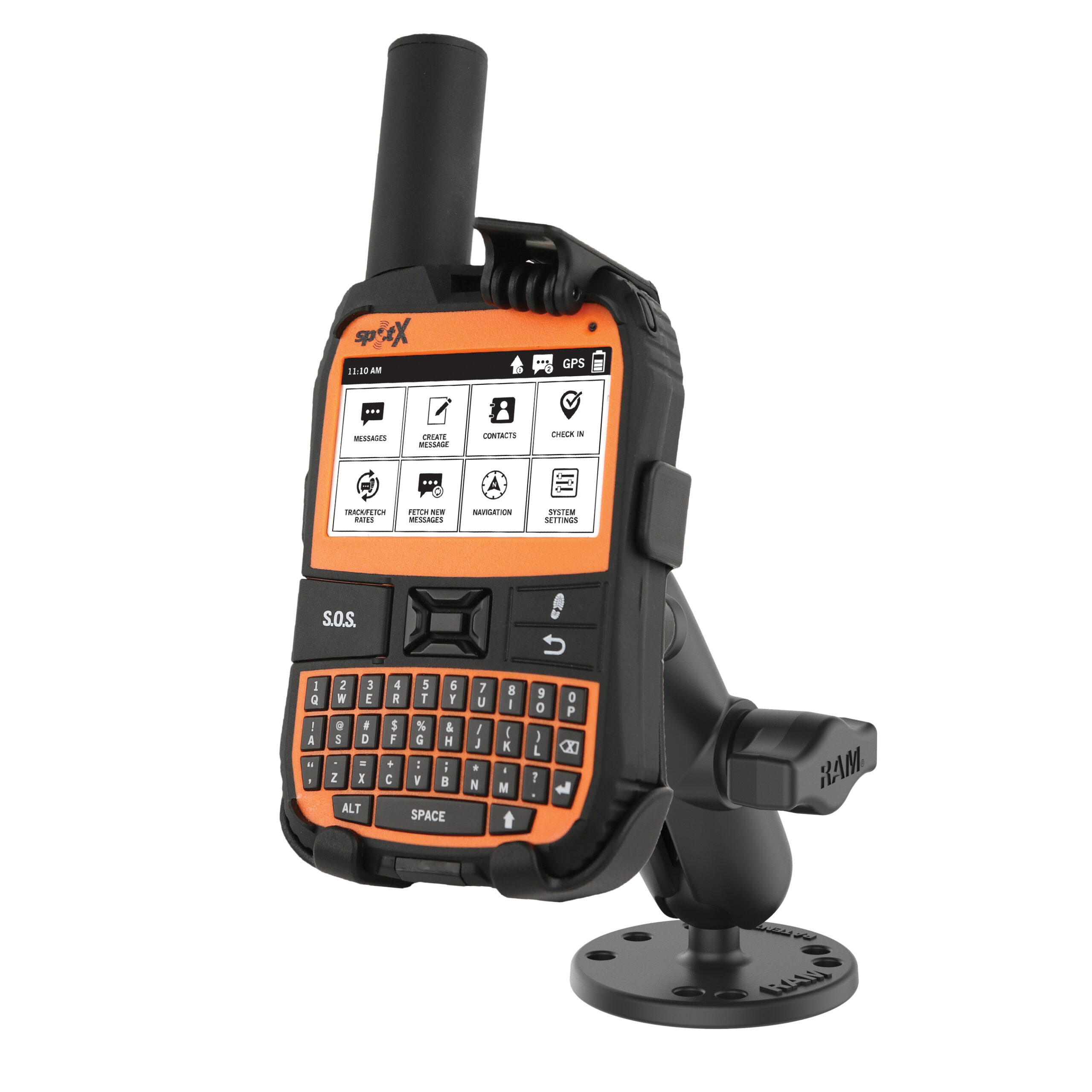 RAM® EZ-Roll'r™ Drill-Down Mount for SPOT X™