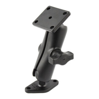 RAM® Double Ball Mount with 2-Hole & 4-Hole AMPS Plates - Medium