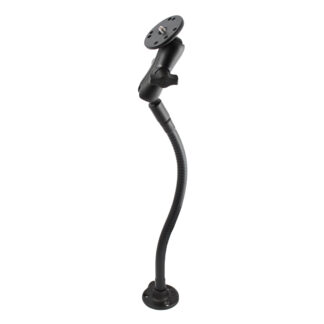 RAM® 12" Flex Arm with Double Ball Mount and 1/4"-20 Threaded Stud