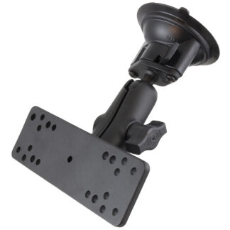 RAM® Twist-Lock™ Suction Cup Mount with Electronics Plate - Medium