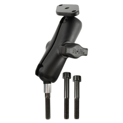 RAM® Motorcycle Handlebar Clamp Mount with M8 Bolts - Medium