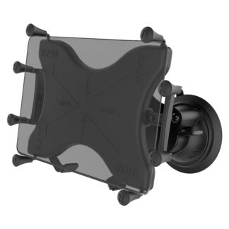 RAM® X-Grip® with Twist-Lock™ Dual Suction for 9"-10" Tablets - Short