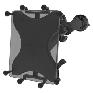RAM® X-Grip® with Twist-Lock™ Dual Suction for 9"-10" Tablets - Long