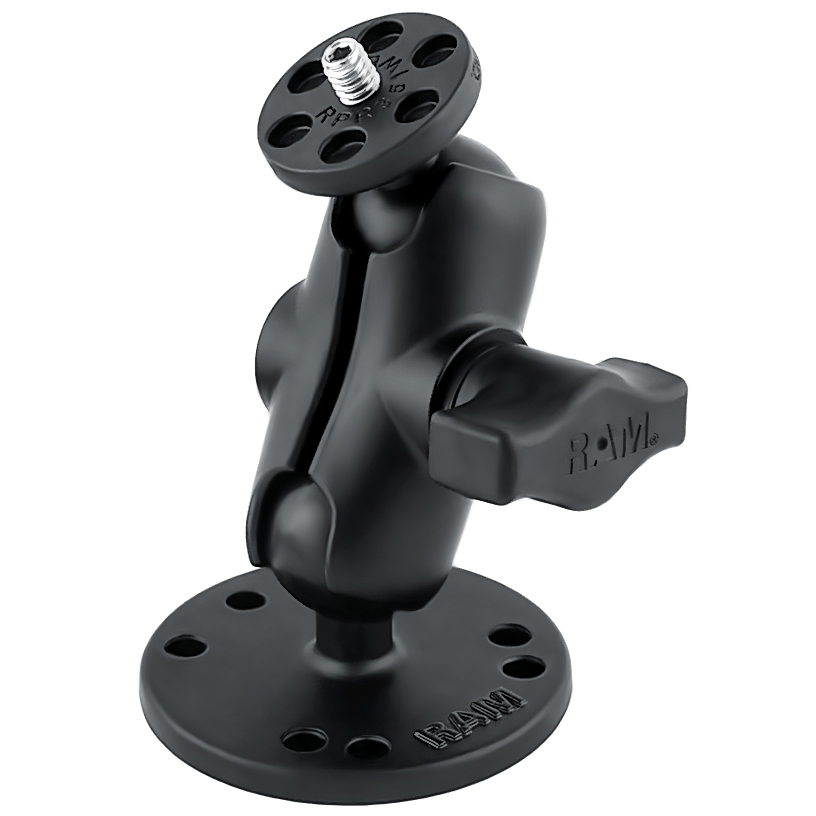 RAM® Drill-Down Mount with 1/4"-20 Threaded Camera Adapter