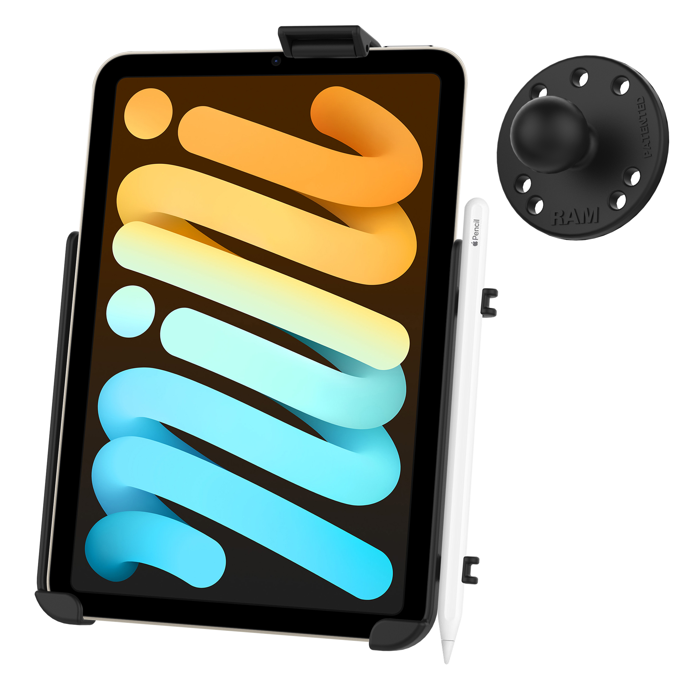 RAM® EZ-Roll'r™ Cradle with Ball for Apple iPad mini 6
