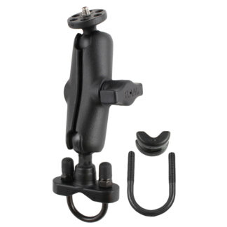 RAM® Handlebar U-Bolt Mount with 1/4"-20 Threaded Stud - Medium
