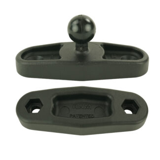 RAM® Square Post Clamp Base for Posts up to 3" Wide Without Hardware