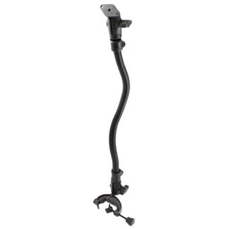 RAM® Pod™ I Clamp Mount with 18" Aluminum Rod and Diamond Plate